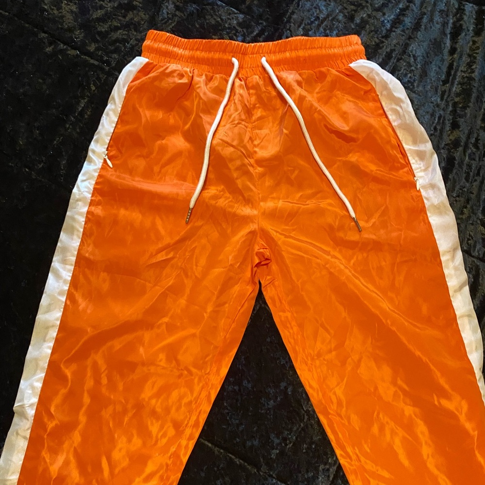 Neon Orange Joggers